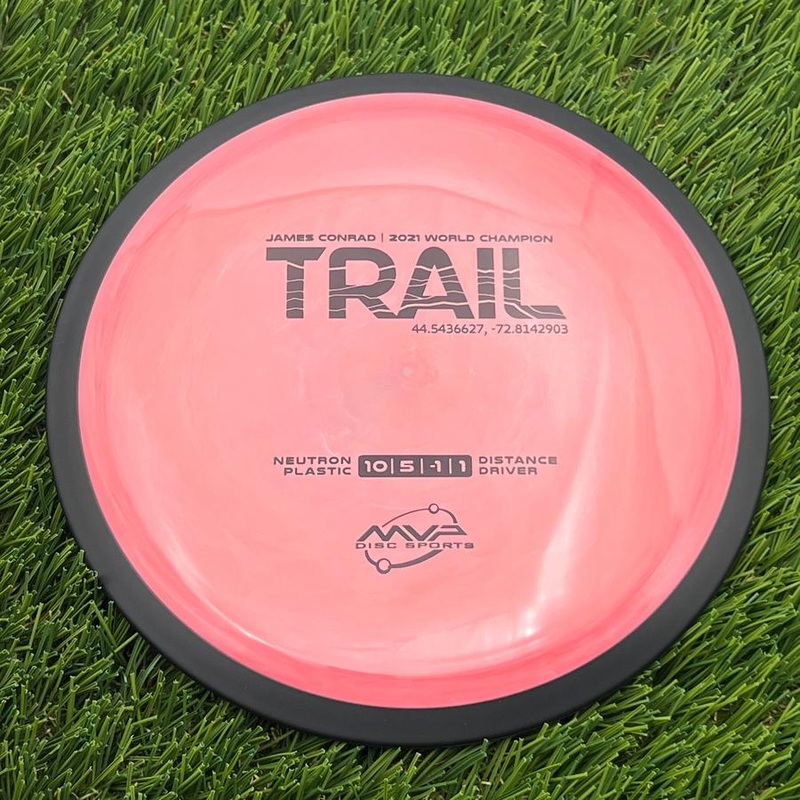 MVP Neutron Trail with James Conrad | 2021 World Champion | 37.7155474,-119.676854 Stamp – 169.64g – Muted Pink