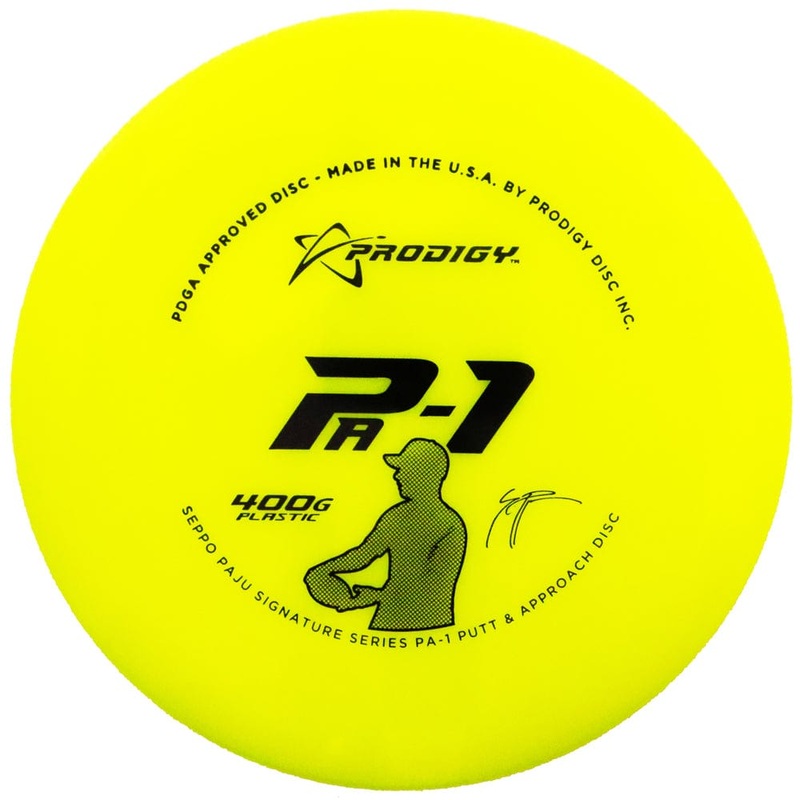 Prodigy Limited Edition Signature Series Seppo Paju 400G Series PA-1 Putter Golf Disc