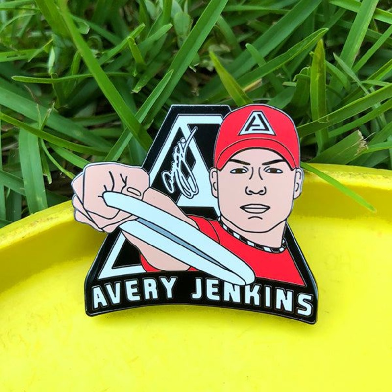 Avery Jenkins Pin – Locking Metal Backer