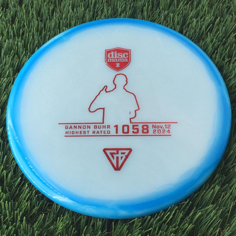 Discmania Horizon C-Line Color Glow P3X with Gannon Buhr – Highest Rated 1058 – Nov 12, 2024 – GB Logo Stamp – 175g – Translucent Bluish Glow