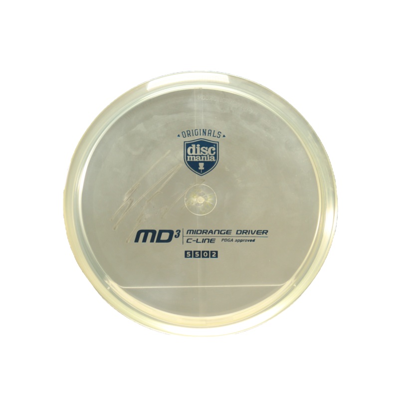 Discmania McMahon Signed Penned C-Line MD3 Midrange