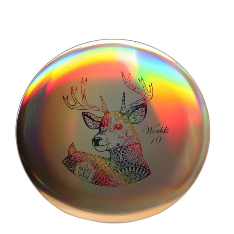 Discraft 2019 Worlds Full Foil SuperColor Buzzz Midrange