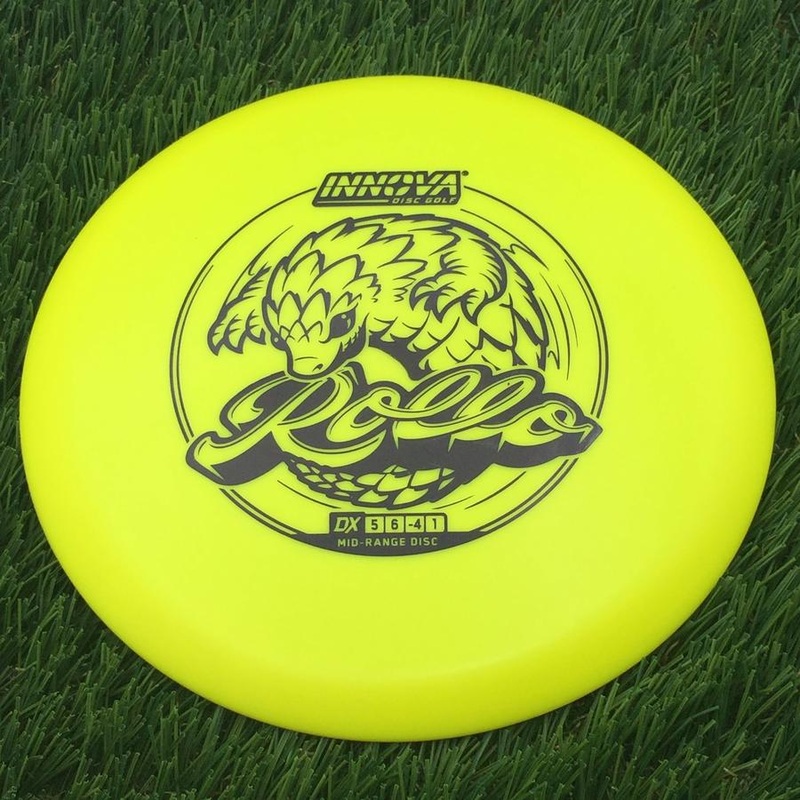 Innova DX Rollo with Burst Logo Stock Stamp – 151g – Solid Yellow