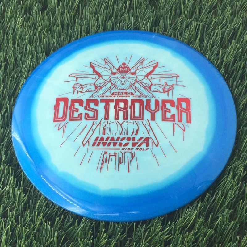 Innova Halo Star Destroyer with Burst Logo Stock Stamp – 166g – Solid Blue