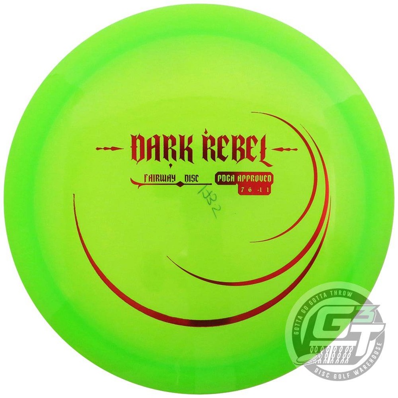 Innova Limited Edition Dark Rebel Champion FD Fairway Disc Fairway Driver Golf Disc