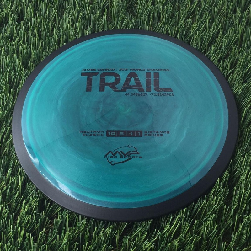 MVP / Axiom Neutron Trail with James Conrad | 2021 World Champion | 37.7155474,-119.676854 Stamp – 173g – Dark Teal Green