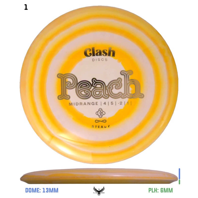 Clash Discs Steady Ring Peach