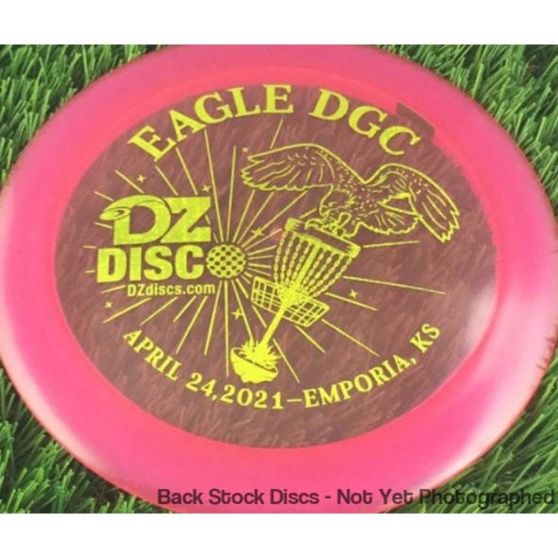 Discraft Elite Z Nuke Distance Driver with Eagle DGC DZDiscO Emporia, KS Stamp [Back Stock Inventory – Disc and Stamp Color WILL VARY]