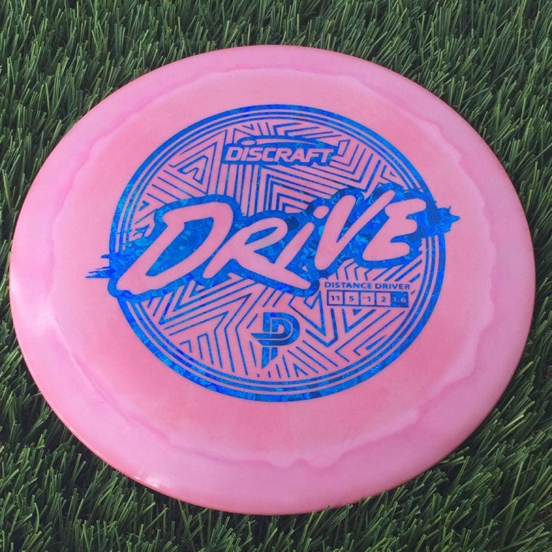 Discraft ESP Drive with Paige Pierce – PP Logo – ZigZag Pattern Stamp – 174g – Pink