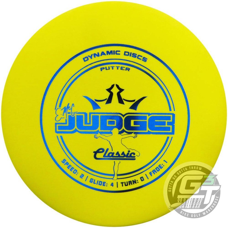 Dynamic Discs Classic Line EMAC Judge Putter Golf Disc