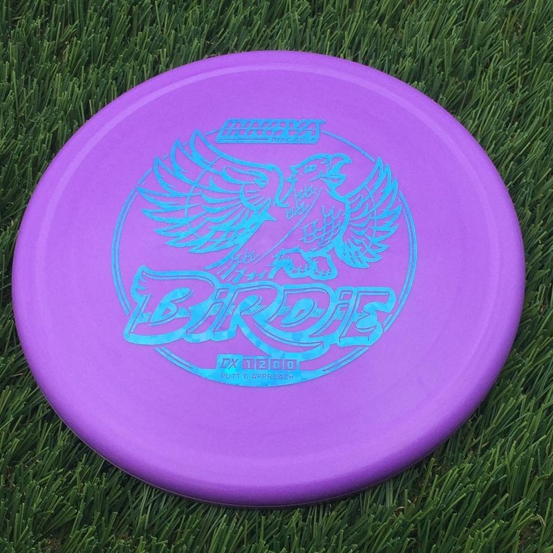 Innova DX Birdie with Burst Logo Stock Character Stamp – 169.6g – Purple