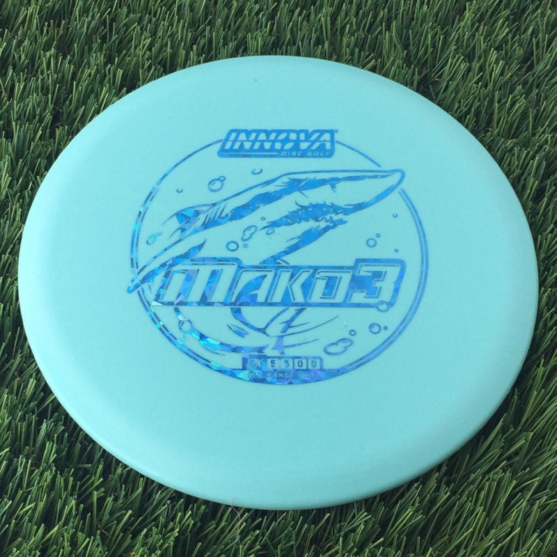 Innova DX Mako3 with Burst Logo Stock Stamp – 163g Light Blue