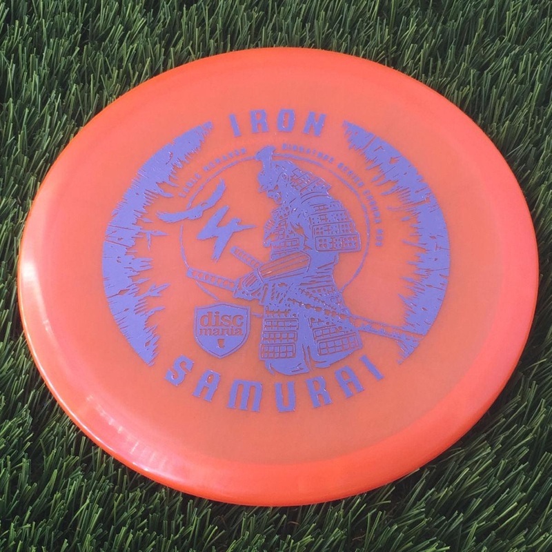 Discmania Chroma C-Line MD3 with Eagle McMahon Signature Series Iron Samurai 4 Stamp – 173g – Translucent Orange