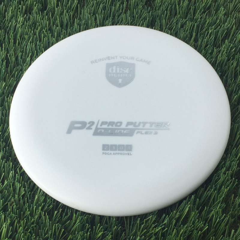 Discmania Italian D-Line Flex 2 P2 New Original – 174g – Solid White