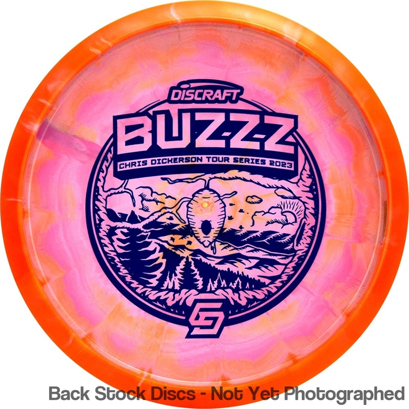 Discraft ESP Swirl Buzzz Midrange with Chris Dickerson Tour Series 2023 Stamp [Back Stock Inventory – Disc and Stamp Color WILL VARY]
