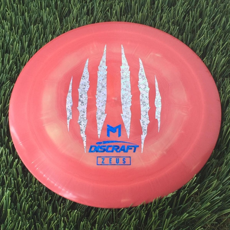 Discraft ESP Swirl Zeus with Paul McBeth 6X World Champ Claw Stamp – 173g Red