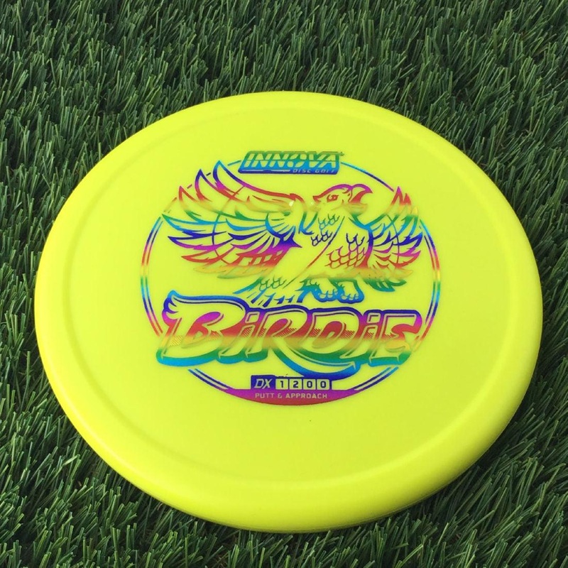 Innova DX Birdie with Burst Logo Stock Character Stamp – 170g Yellow