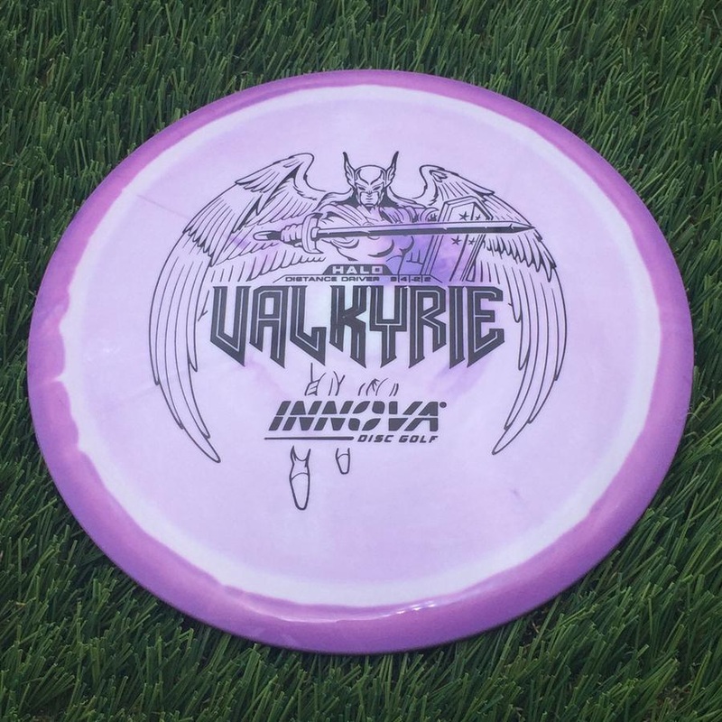 Innova Halo Star Valkyrie with Burst Logo Stock Stamp – 168g – Solid Purple