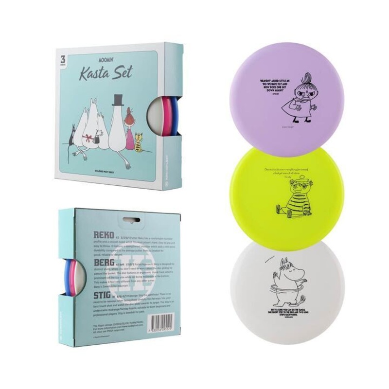 Kasta Set Moomin – 3 Disc (Berg, Stig, Reko) Starter Set