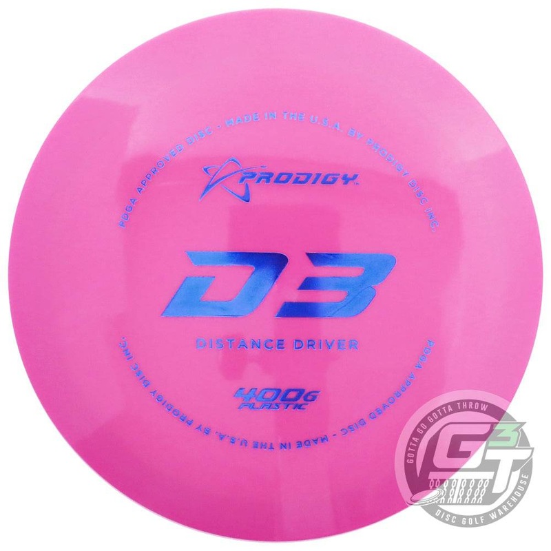 Prodigy 400G Series D3 Distance Driver Golf Disc
