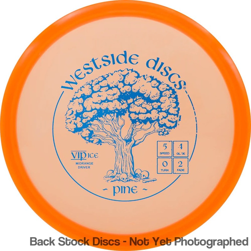 Westside VIP Ice Pine Midrange (Stock Stamp) [Back Stock Inventory – Disc and Stamp Color WILL VARY]