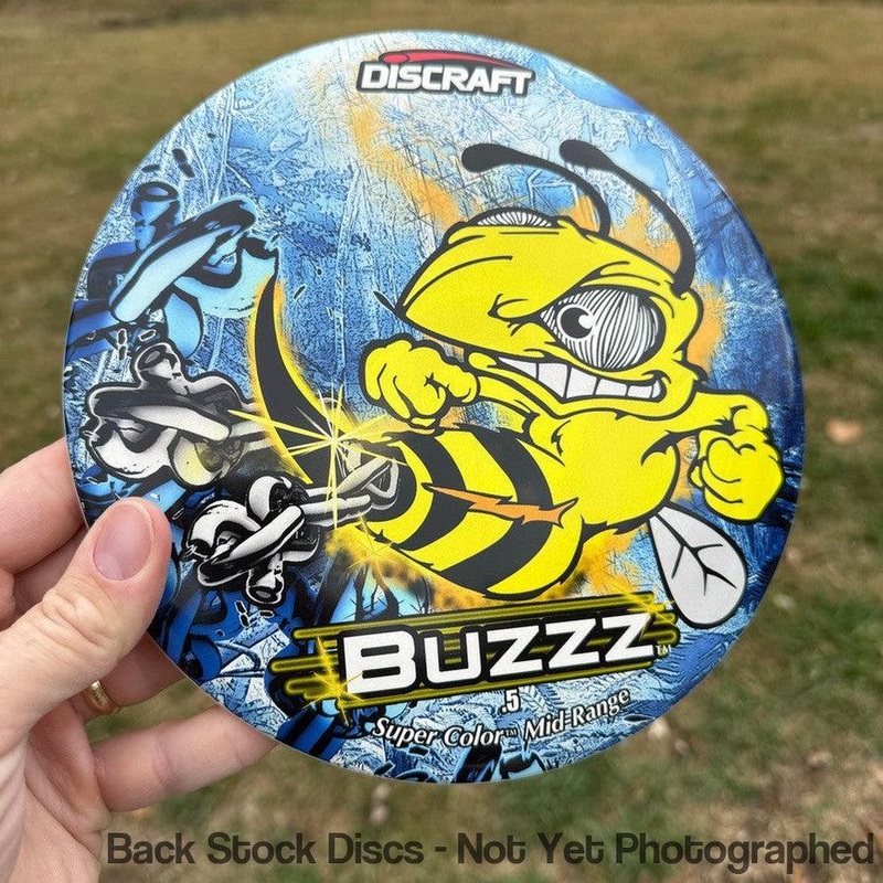 Discraft ESP SuperColor Buzzz Midrange with SuperColor Chains Stamp [Back Stock Inventory – Disc and Stamp Color WILL VARY]