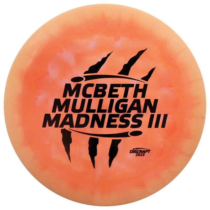 Discraft Limited Edition 2024 McBeth Mulligan Madness ESP Luna Putter Golf Disc