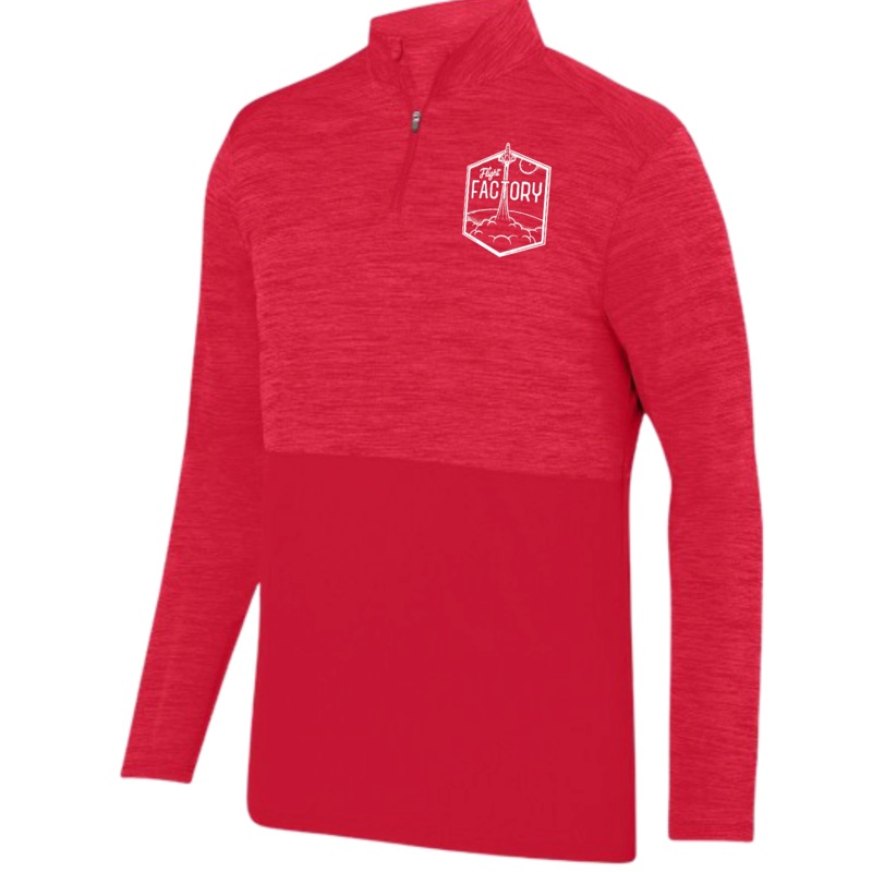 Flight Factory Small Blast Off Heather Tonal 1/4 Zip Pullover