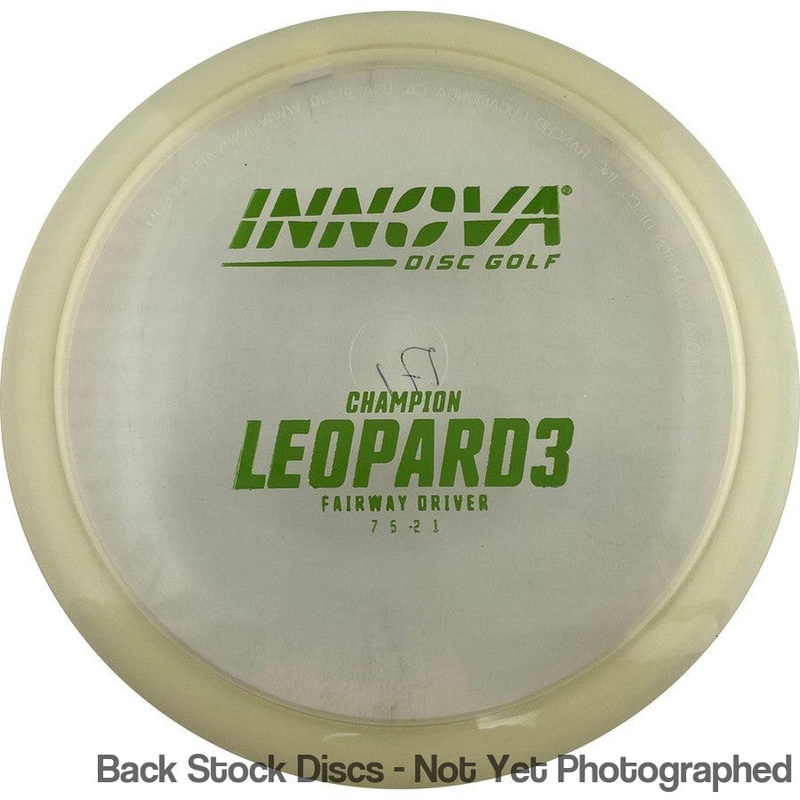 Innova Champion Leopard3 Fairway Driver with Burst Logo Stock Stamp [Back Stock Inventory – Disc and Stamp Color WILL VARY]