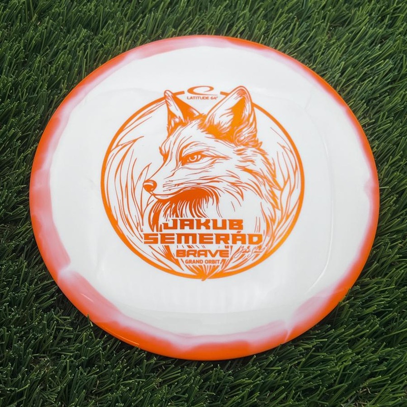 Latitude 64 Royal Grand Orbit Brave with Jakub Semerad Team Series 2025 Stamp – 176.26g – Orange