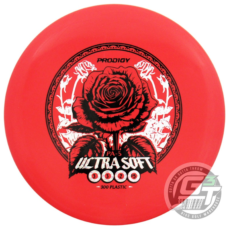 Prodigy Special Edition Petal Stamp 300 Ultra Soft PA-5 Putter Golf Disc