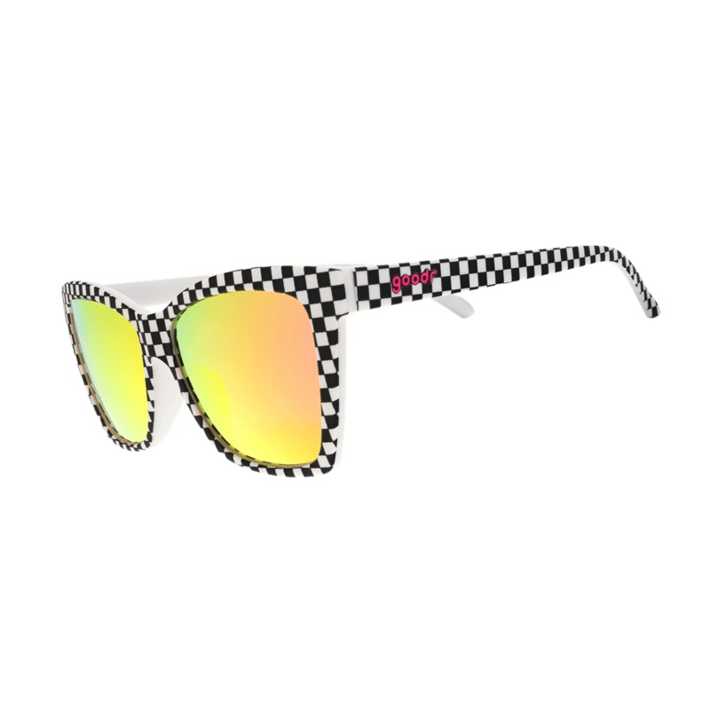 “Server With A Checkered Past” Polarized Pop G Sunglasses