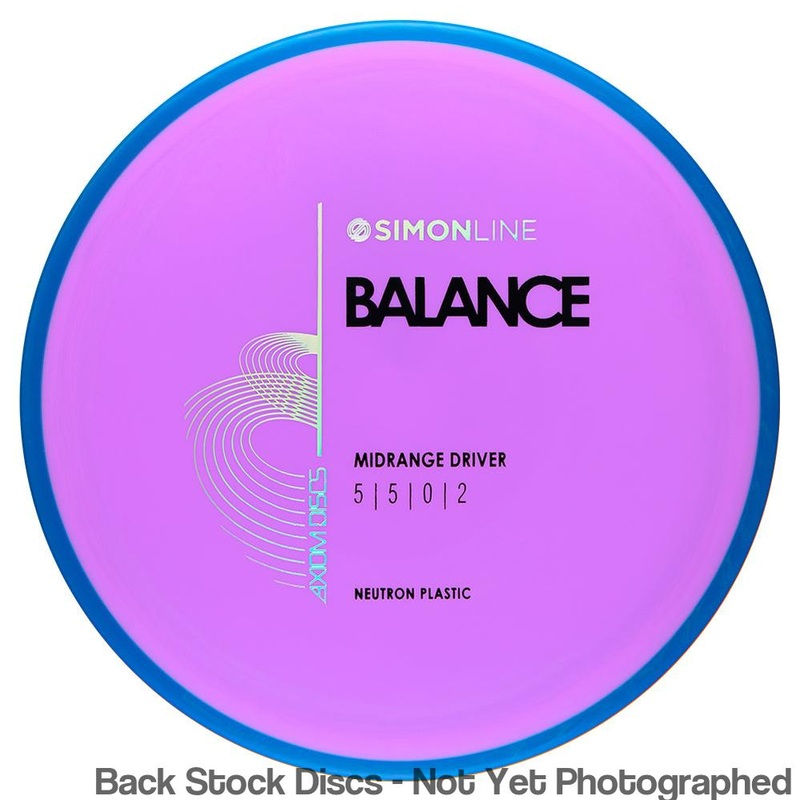 Axiom Neutron Balance Midrange with SimonLine Stock Stamp [Back Stock Inventory – Disc and Stamp Color WILL VARY]