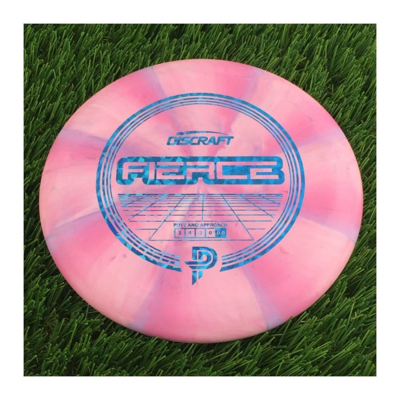 Discraft Swirl Fierce with PP Logo Stock Stamp Stamp – 174g – Solid Pink