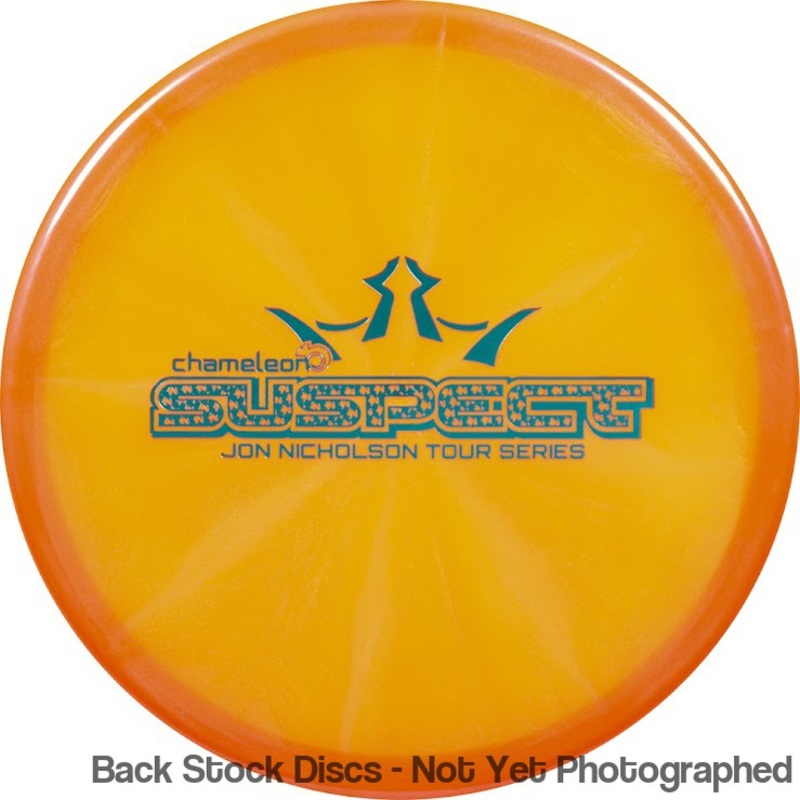 Dynamic Discs Lucid Chameleon Suspect Midrange with Jon Nicholson Tour Series 2022 Big Bar Stamp [Back Stock Inventory – Disc and Stamp Color WILL VARY]