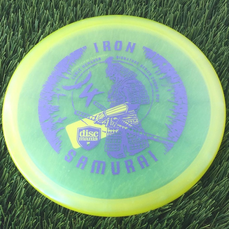 Discmania Chroma C-Line MD3 with Eagle McMahon Signature Series Iron Samurai 4 Stamp – 176g – Translucent Yellow