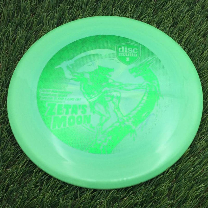 Discmania S-Line Special Blend CD1 with Zeta’s Moon Colten Montgomery Signature Series Stamp – 176.29g – Green