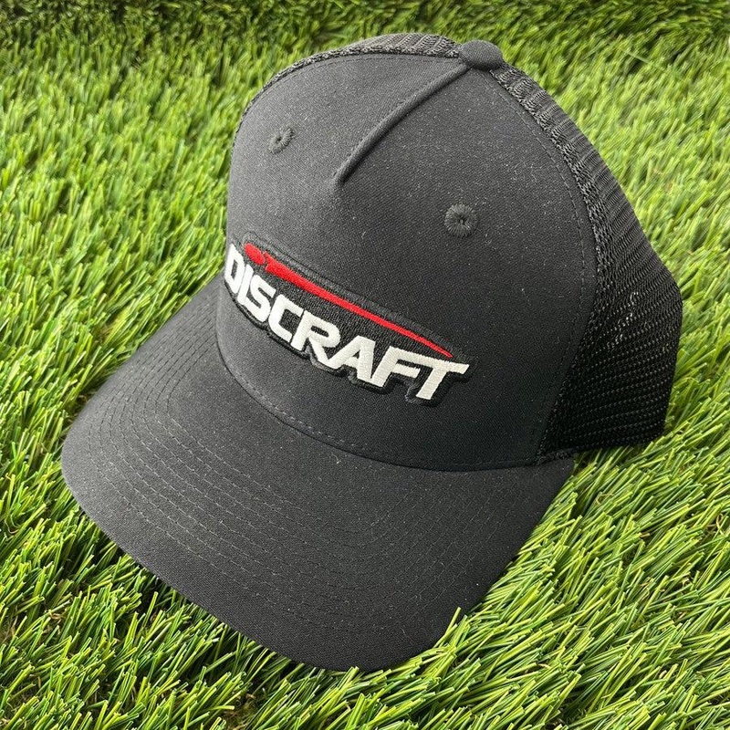 Discraft Embroidered Logo – Mesh Back – Snapback – Curved Bill