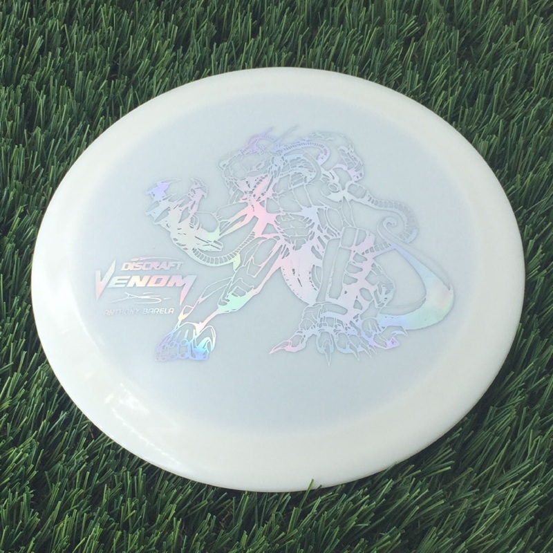Discraft ESP Glo Venom with Limited Edition Mecha Viper – Anthony Barela Stamp – 174g White