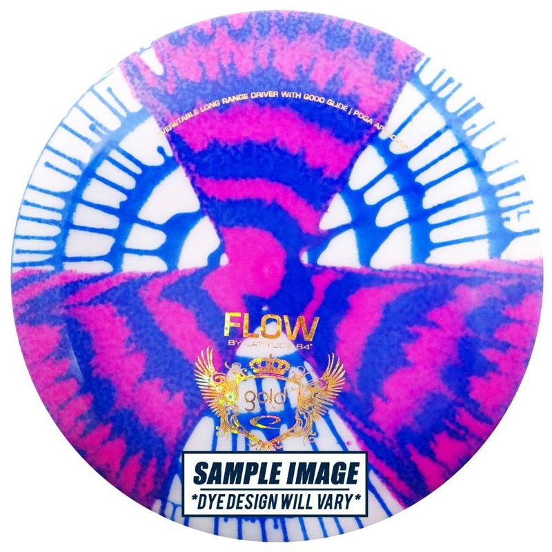 Latitude 64 MyDye Gold Line Flow Distance Driver Golf Disc