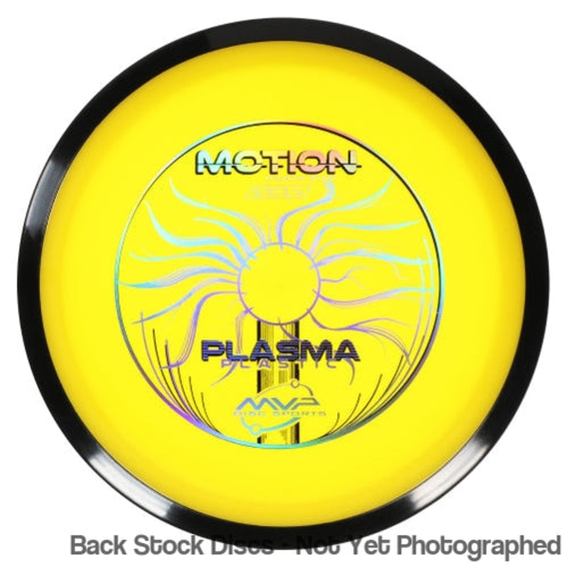 MVP Plasma Motion Distance Driver (Stock Stamp) [Back Stock Inventory – Disc and Stamp Color WILL VARY]
