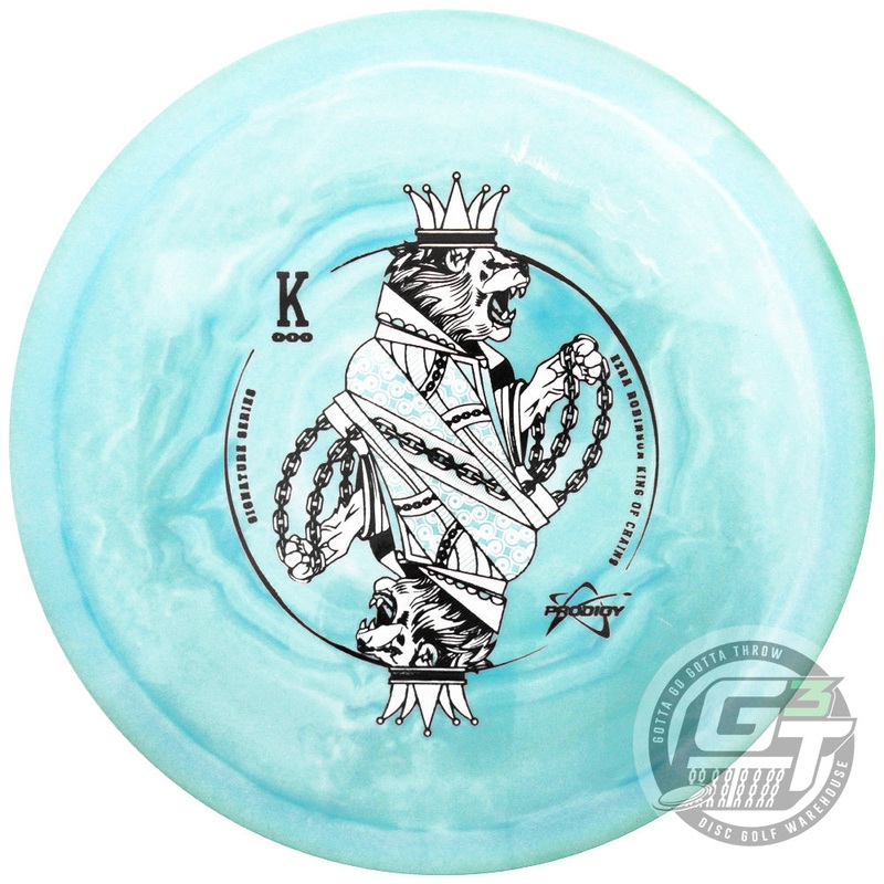 Prodigy Limited Edition 2023 Signature Series Ezra Robinson King of Chains 500 Spectrum F1 Fairway Driver Golf Disc