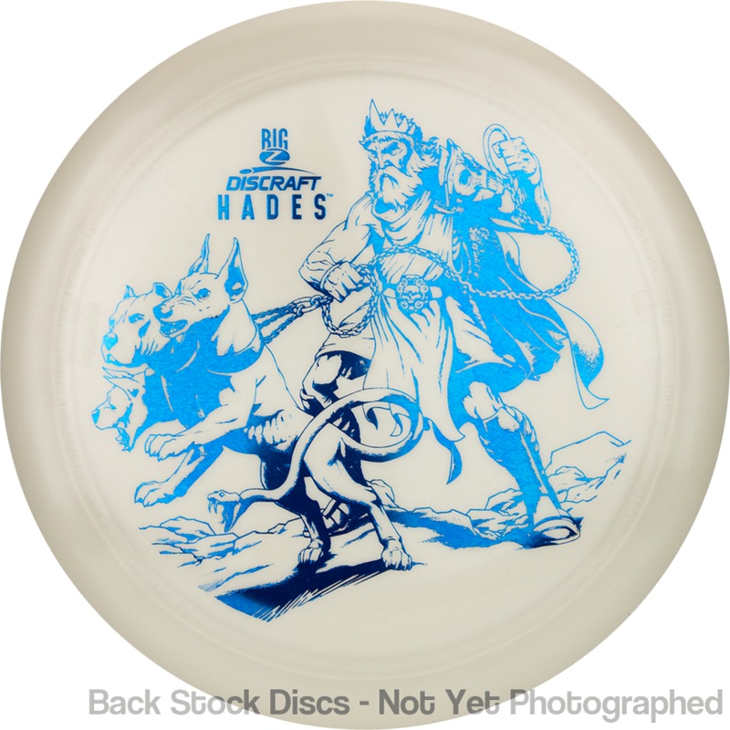 Discraft Big Z Collection Hades Distance Driver with Big Z Stock Stamp with Inside Rim Embossed PM Paul McBeth Stamp [Back Stock Inventory – Disc and Stamp Color WILL VARY]