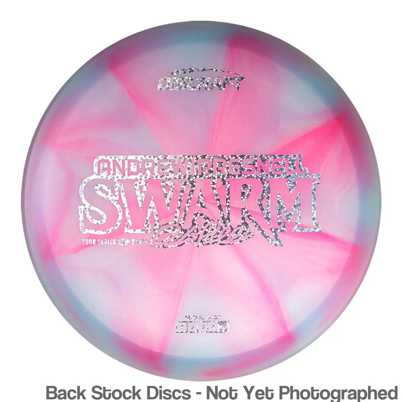 Discraft Elite Z Swirl Swarm Midrange with Andrew Presnell 2025 Tour Series Stamp [Back Stock Inventory – Disc and Stamp Color WILL VARY]