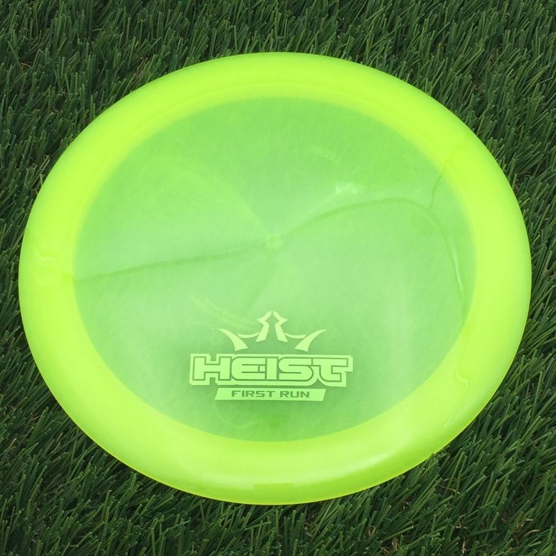 Dynamic Discs Lucid Heist with First Run Stamp – 173.86g – Yellow