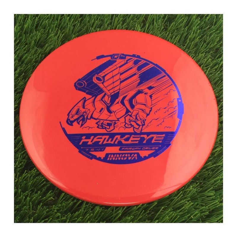 Innova Gstar Hawkeye with Burst Logo Stock Stamp – 170g – Solid Red