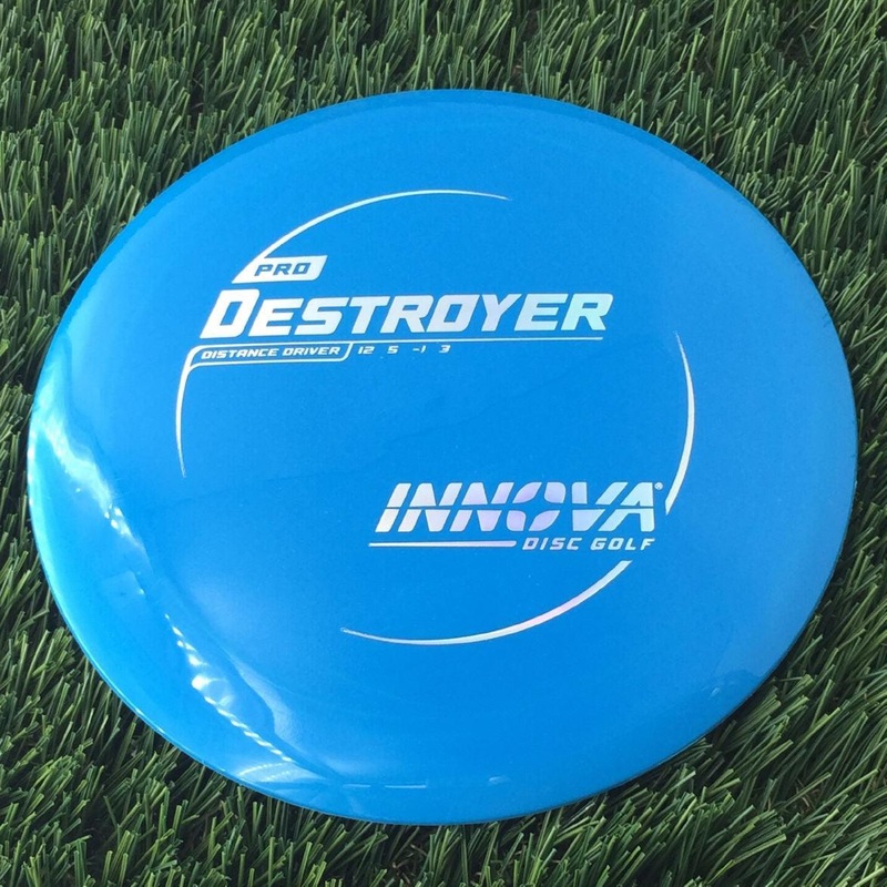 Innova Pro Destroyer with Burst Logo Stock Stamp – 172g – Blue