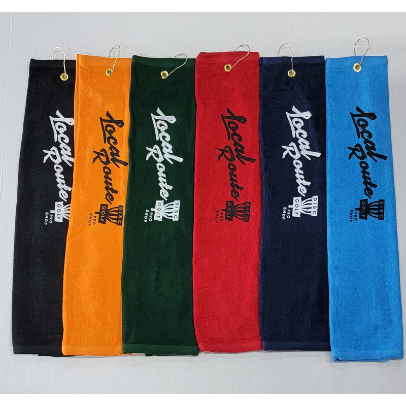 Local Route Tri-Fold Towel – Local Route Team Logo
