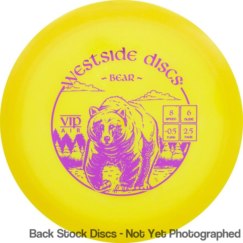 Westside VIP Air Bear Fairway Driver (Stock Stamp) [Back Stock Inventory – Disc and Stamp Color WILL VARY]