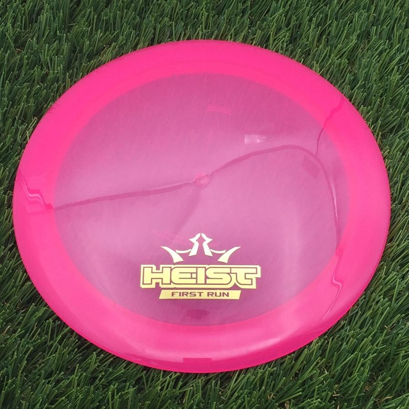 Dynamic Discs Lucid Heist with First Run Stamp – 174.86g – Pink
